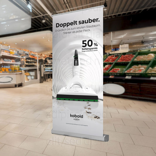 RollUp Doppelt sauber 85x200cm