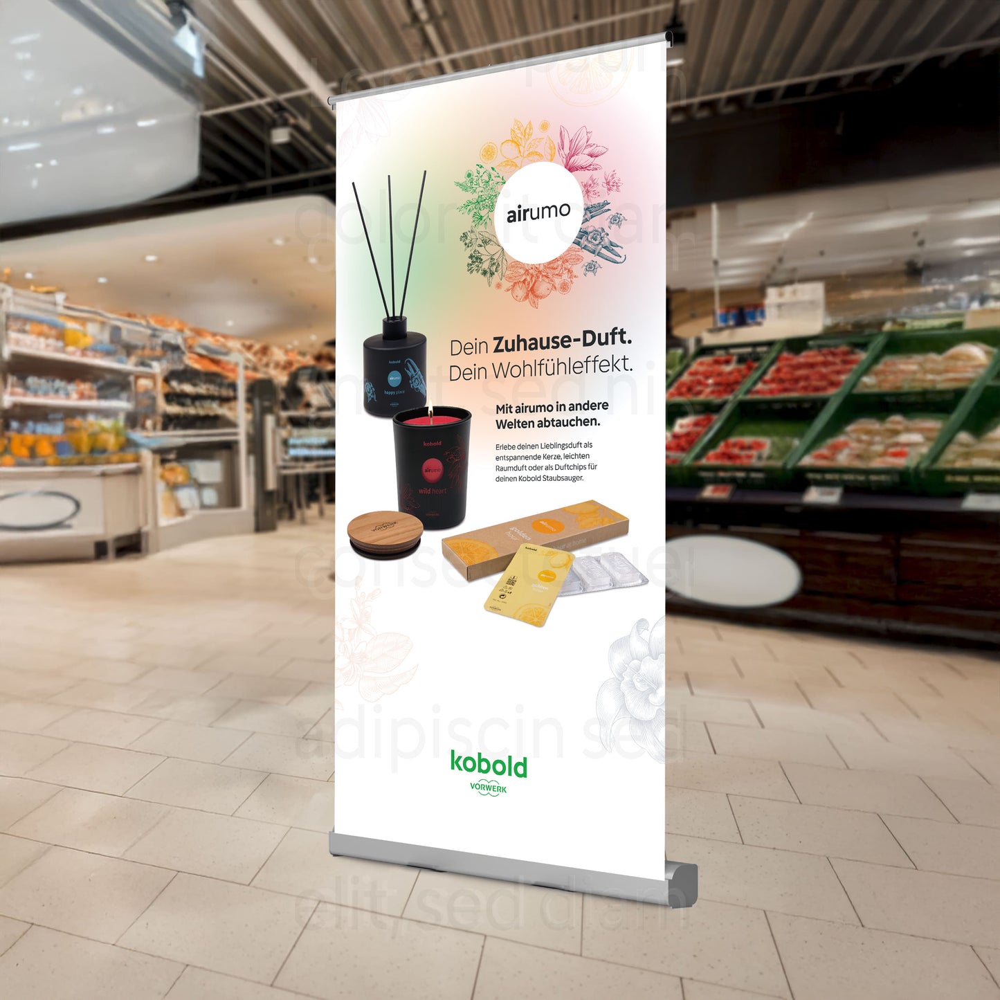 RollUp Airumo 100x200cm