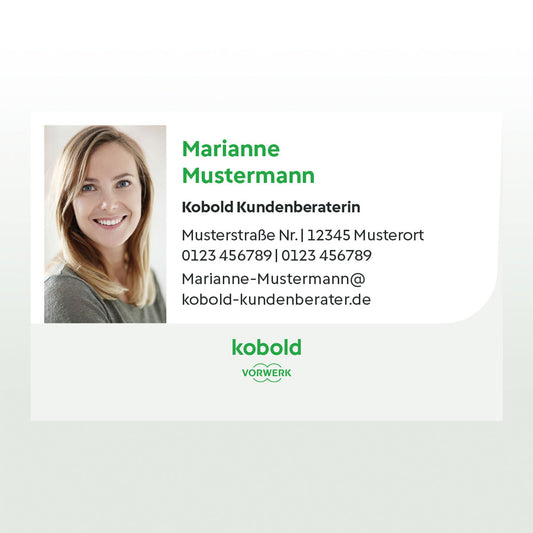Visitenkarte Querformat