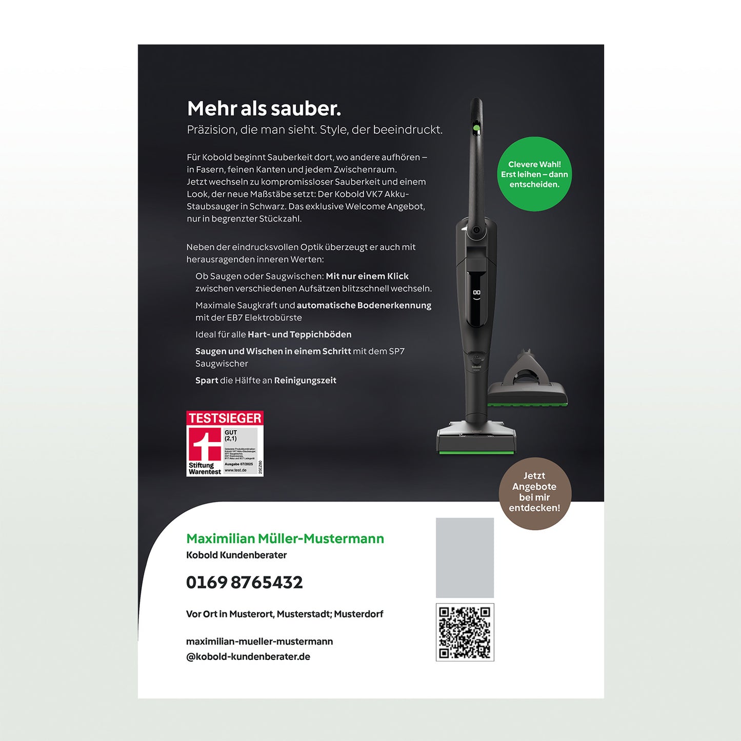 Flyer - Welcome Angebot