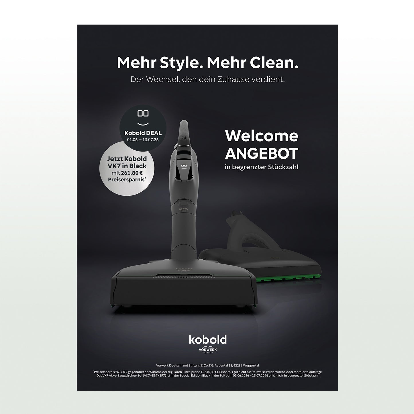 Flyer - Welcome Angebot