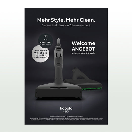 Flyer - Welcome Angebot