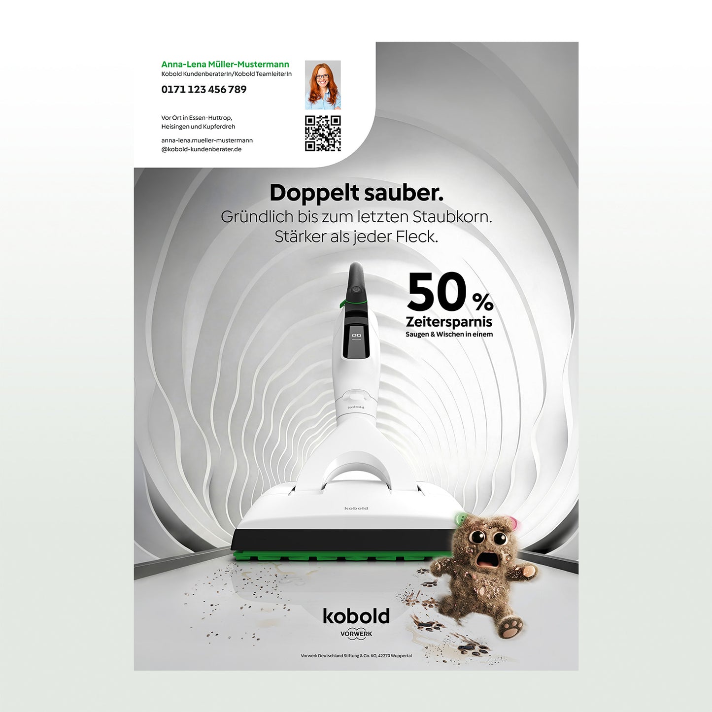 Poster - Doppelt sauber VK7