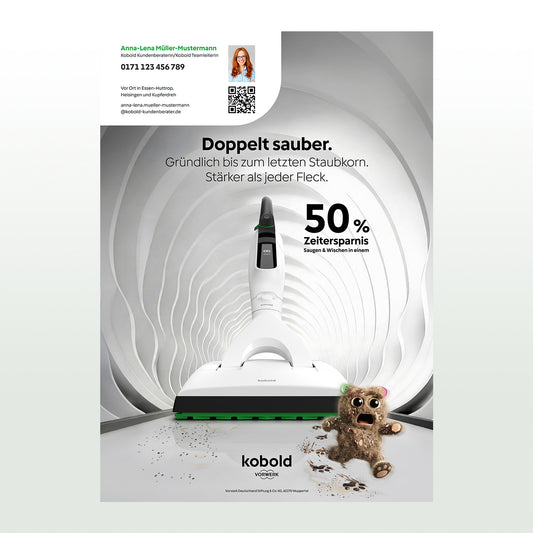 Poster - Doppelt sauber VK7